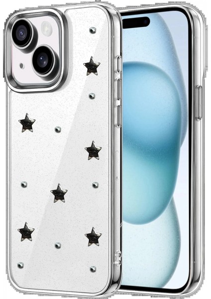 Apple iPhone 14 Fiyonk Desenli Kapak - Desen 8