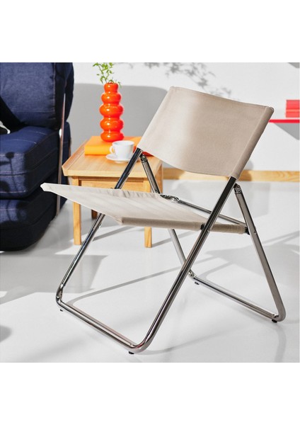 Mofalla Tekli Koltuk Paslanmaz Çelik Bej modelleri