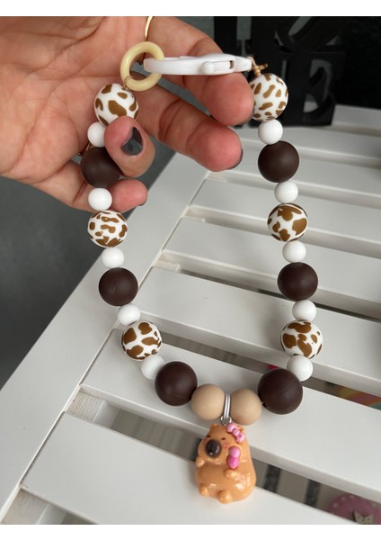 Capybara Charmlı Sevimli Köpek Kolyesi/tasması modelleri