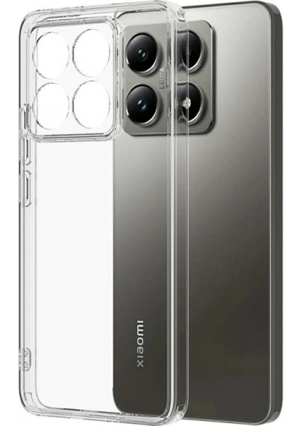 Xiaomi Mi 15T Lüx Şeffaf Silikon - Şeffaf