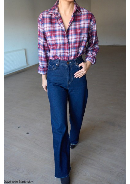 Ekose Desen Oversize Oduncu Gömleği fiyatları