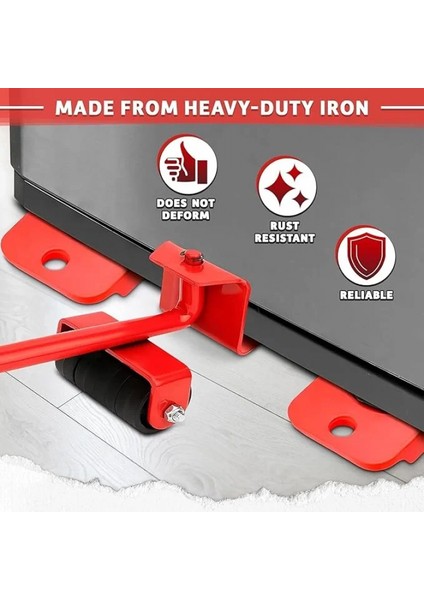 Mobilya Kaldıraç Taşıyıcı Eşya Koltuk Dolap Kaydırma Ev Ofis (4887) fırsatları