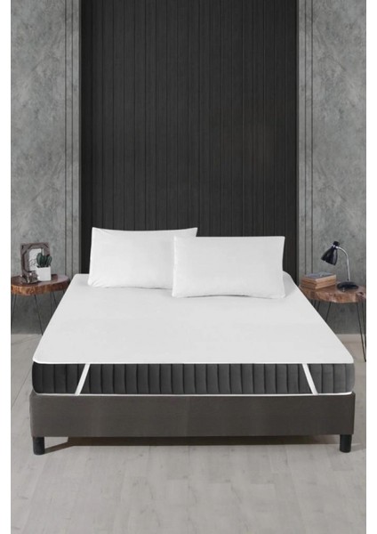 Alez Pamuklu Dört Köşe Lastik Yatak Koruyucu 100*200 cm