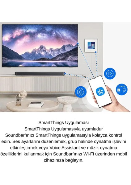 HW-Q800F 5.1.2 Ch Subwoofer Q-Serisi Soundbar (2025)