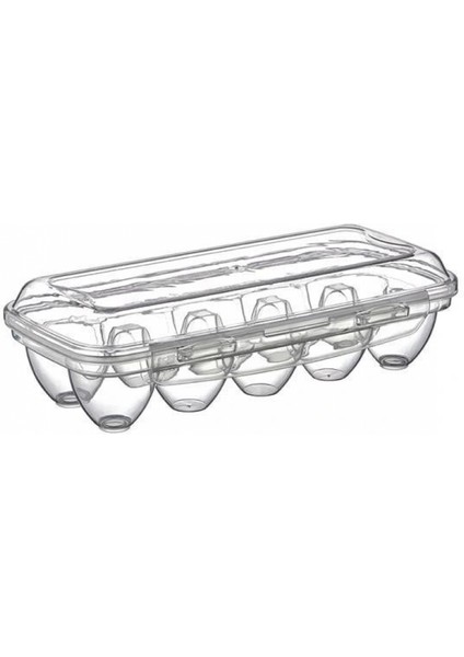 10 Bölmeli Kilitli Kapaklı Yumurtalık Saklama Kutusu YU110