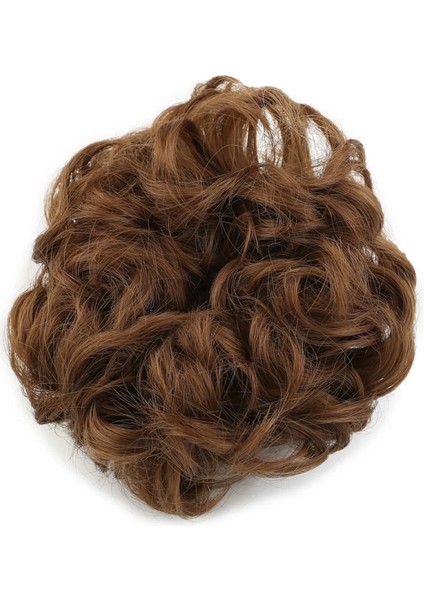 Yoğun Saçlı Lastikli Topuz Toka - Bebek Kumralı fiyatları