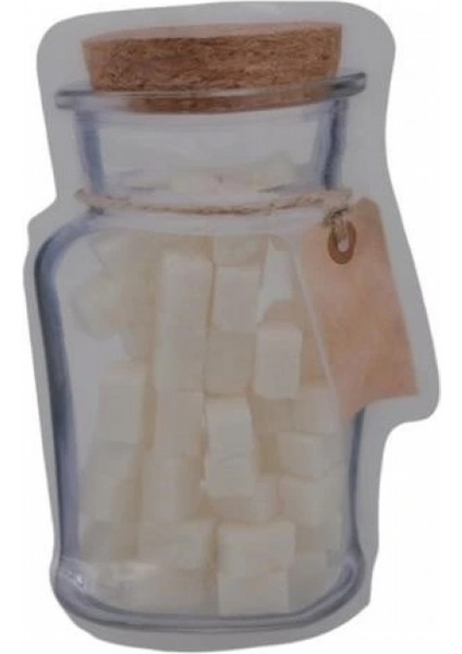 Kavanoz Görünümlü Kilitli Poşet Çıtçıtlı ve Pratik Torba 4 Adet indirimleri