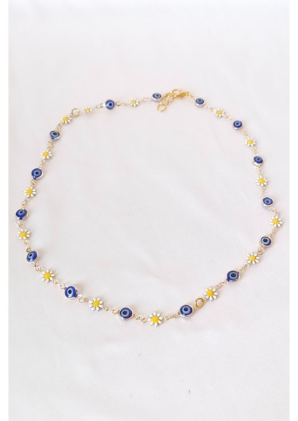 Papatyalı Nazar Boncuklu Takı Seti fiyatları