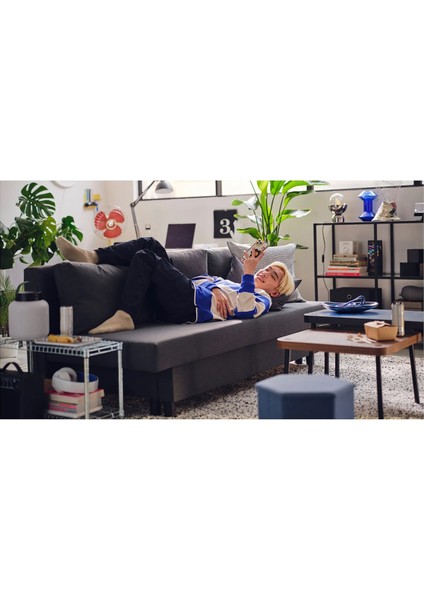 Sonhult Sehpa Seti Gri Ceviz Görünüm 2 Parça