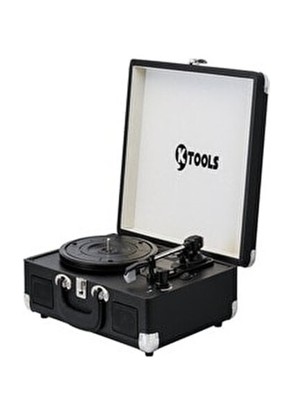 Ktools Nostalgie K344 Siyah Pikap Bluetooth Destekli Müzik Kutusu Şık Tasarım