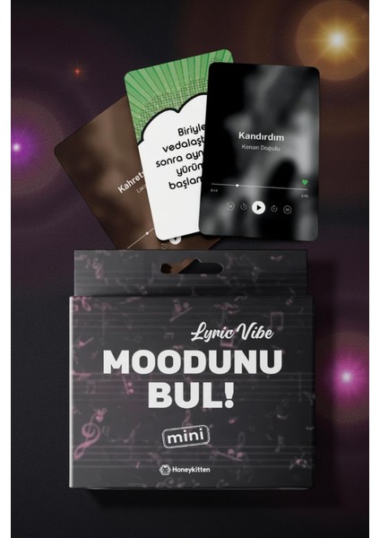 Moodunu Bul Mini Şarkı Sözü Ortamı Lyric Vibe fiyatları