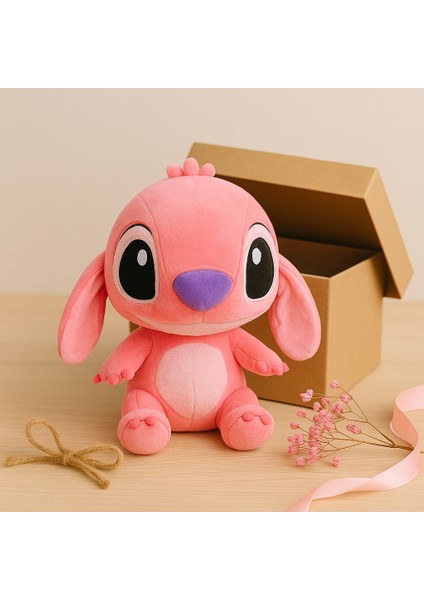 Stitch Peluş Oyuncak - Hediyelik Stitch Pembe - 25 cm fiyatları