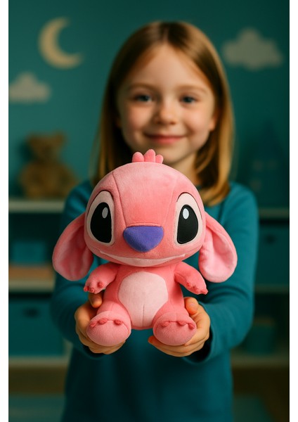 Stitch Peluş Oyuncak - Hediyelik Stitch Pembe - 25 cm modelleri