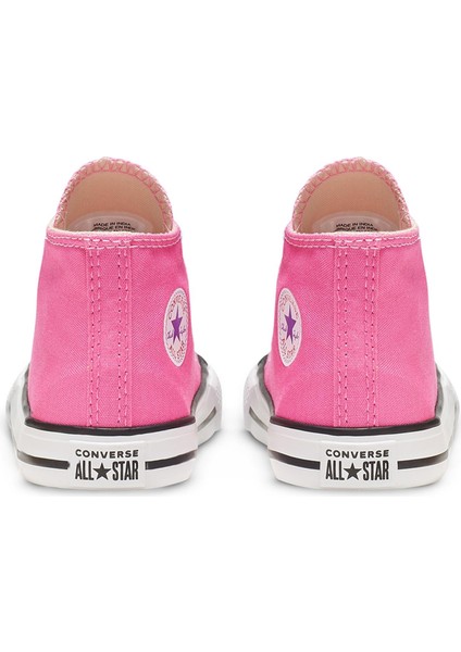 Chuck Taylor All Star Classic Çocuk Pembe Sneaker.650 modelleri