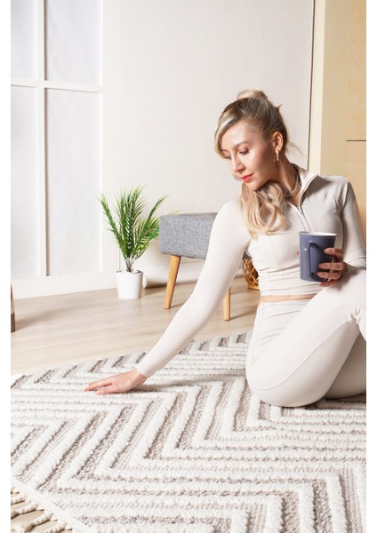 Bukle Yumuşak Örgü Dokuma Halı Post Shaggy Mutfak Koridor Halısı Yolluk