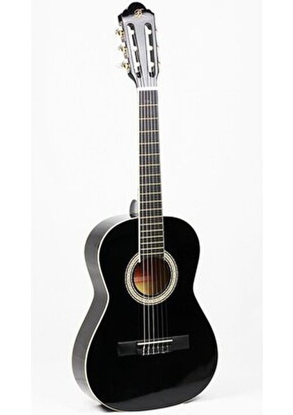Klasik Gitar 3/4 Junior Boy Akustik Performans İçin Siyah Renk fiyatları