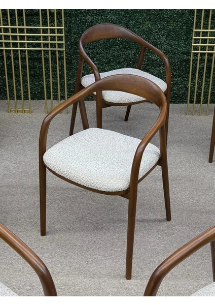 Ahşap Yılan Yemek Sandalyesi Montajlı Gönderim