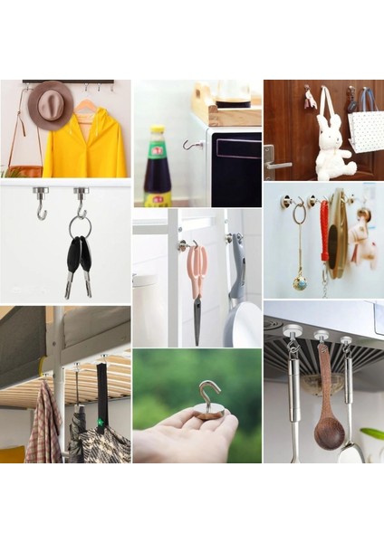 Güçlü Manyetik Mutfak,banyolar Için Çok Amaçlı 2'li Magnet Askı modelleri