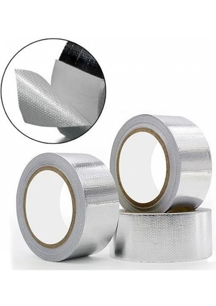 2 Mt Yüksek Sıcaklık Dayanan Su Geçirmez Çatı Duvar Çatlak Onarıcı Yapışkan Bant Folyo 5 Cm