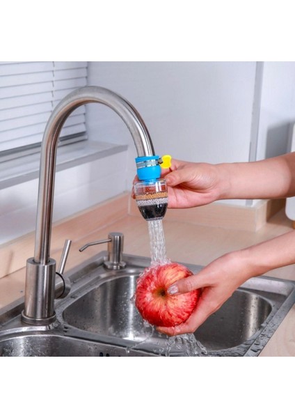 6 Katmanlı Musluk Ucu Filtreli Su Tasarruflu Hijjenik Musluk Başlığı fırsatları