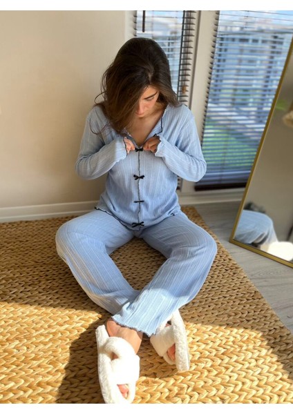 - Blue Bowl Kadın Pijama Takımı modelleri