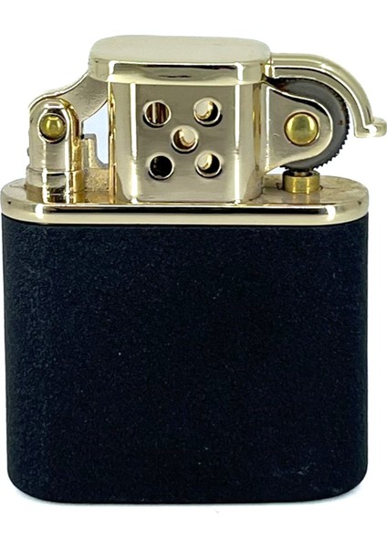 Benzinli Çakmak - Gold Black Crackle