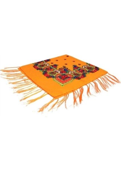 Büyük Boy Hamavi Şal – Günlük Kullanıma Uygun Püsküllü Puşi