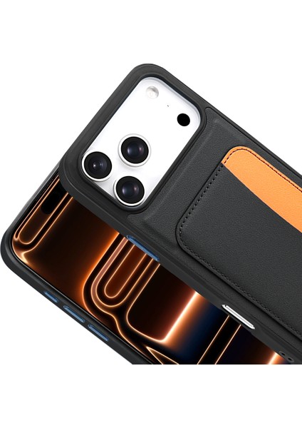 iPhone 17 Pro Max Kılıf Kartlıklı X-Kart Silikon Kılıf fiyatları