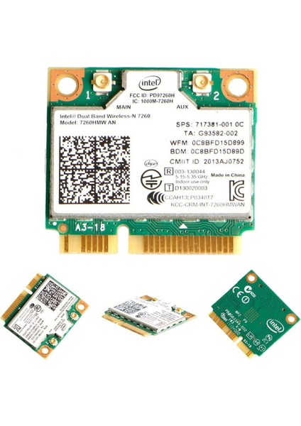 Dell Latitude 14 3000 3440 (2013) Notebook Wifi Card