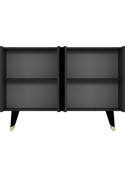 8209-32CT KB150 Konsol, Tv Ünitesi Antrasit-Altın