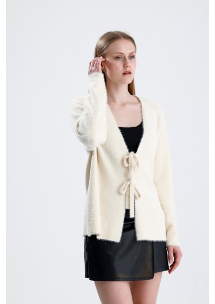 Önden Bağcıklı,taşlı,sakallı Hırka/ceket