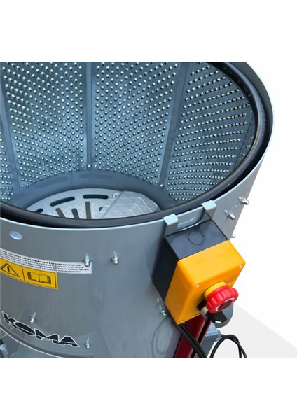 Koma 100 Litrelik Ceviz Soyma Makinesi-Çelik Rende-Sabit Devir-Atalar modelleri