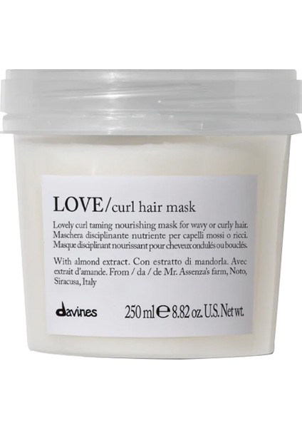 Love Curl Bukle Belirginleştirici Saç Bakım Maskesi 250ml fiyatları