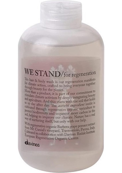 We Stand For Rejenerasyon Saç Vücut Şampuanı 250ML fiyatları