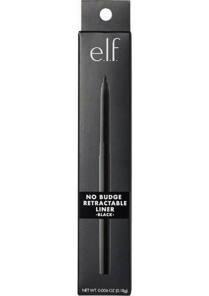 No Budge Retractable Eyeliner Siyah Silinmeye Dayanıklı ve Ultra Pigmentli modelleri