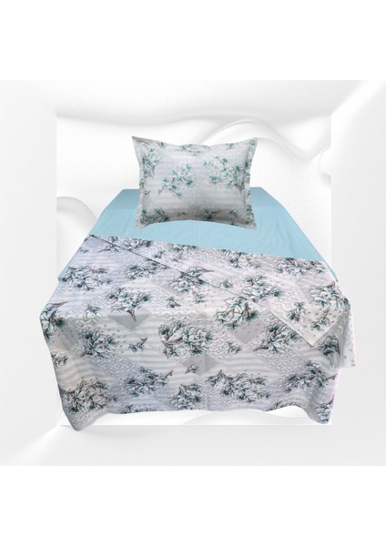 T.KIŞILIK%100 PAMUKLU(160X225 Nevresim)Lastikli Çarşaf 100X200X30(FERMUARLI Yastık Kılıfı 50X70