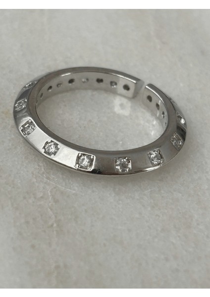 Küçük Taşlı Silver Yüzük