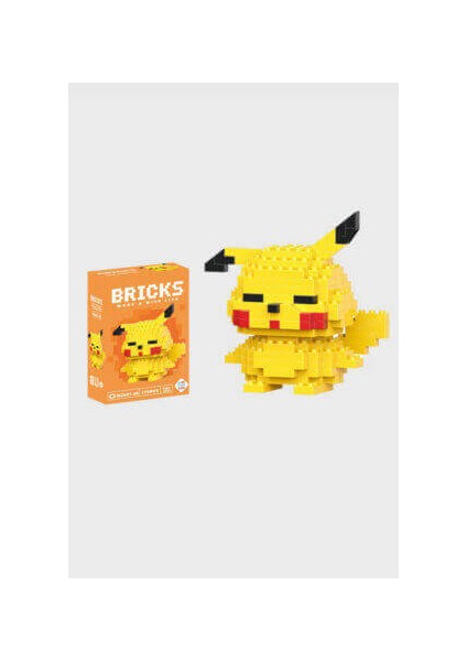 Bricks Karakter Figürü 3D Yapboz Puzzle Yapı Oyuncakları