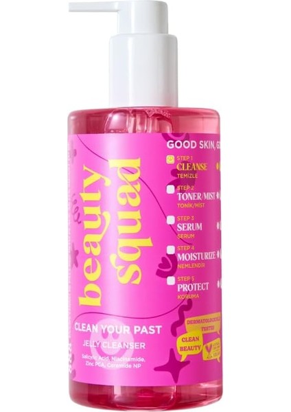 Cosmed Clean Your Past Jelly Cleanser - Arındırıcı Salisilik Asitli Temizleme Jeli fiyatları