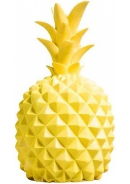 Ananas Şeklinde Desenli Büyük Boy Pilli Masa ve Gece Lambası