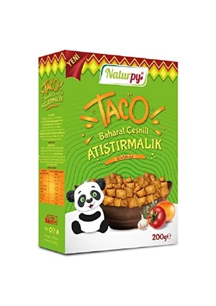 Naturpy Pynut Glutensız Taco Soslu Gevrek