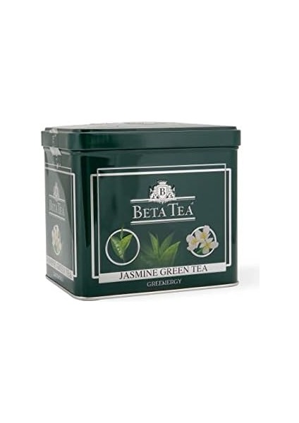 Beta Yasemin Yeşil Çay Teneke Kutu 250 gr modelleri