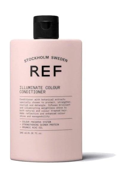 Reference Of Sweden Ref Stockholm-Ref Illumınate Colour Condıtıoner 245 ml Boyalı Saçlar Için Aydınlatıcı, Nemlendirici ve Koruyucu Bakım fiyatları