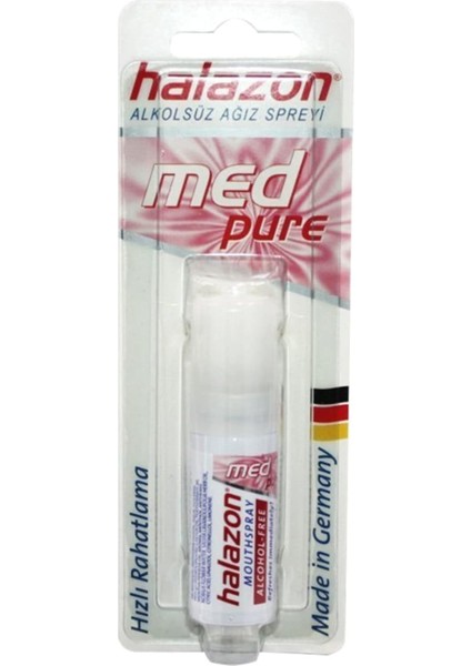 Halazon Ağız Spreyi Medikal Hızlı Rahatlama Alkolsüz 15ML HLZ-1559
