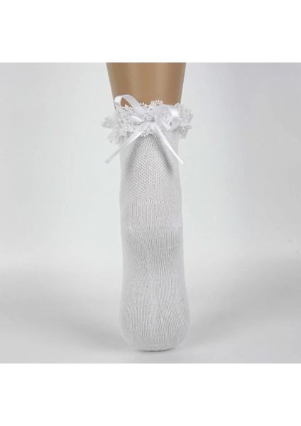 Katamino Ayçıl Aks. Kız Soket Çorap K22230 Beyaz fiyatları
