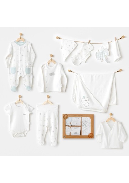 The Zoo S Balboa Organik 10 Parça Hastane Çıkışı Ekru Sağlıklı ve Rahat