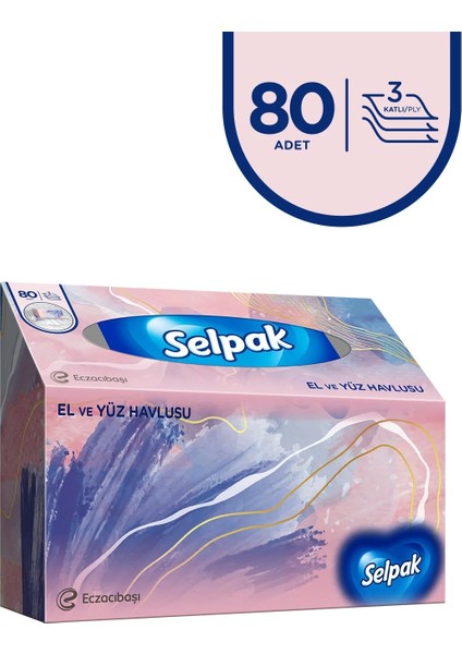 El ve Yüz Havlusu 10'lu 800 Yaprak fiyatları