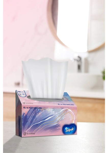 El ve Yüz Havlusu 10'lu 800 Yaprak modelleri