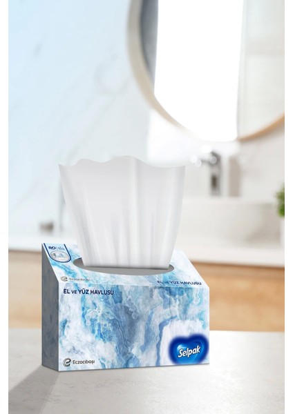 El ve Yüz Havlusu 10'lu 800 Yaprak fırsatları