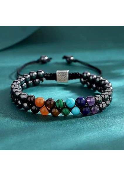 Doğal Obsidyen – 7 Çakra Doğaltaş Bileklik Ayarlanabilir Enerji Dengesi & Negatif Enerji Kalkanı fırsatları